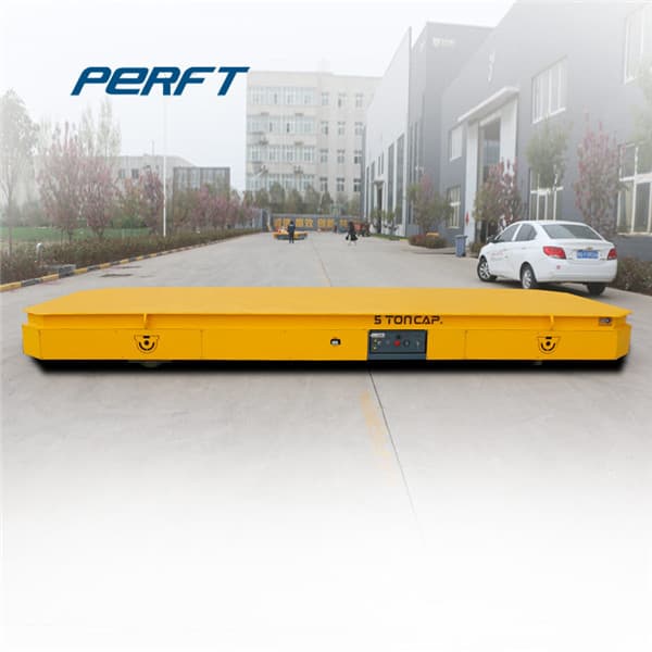 1-500t industrial transfer trolley with all terrain wheels